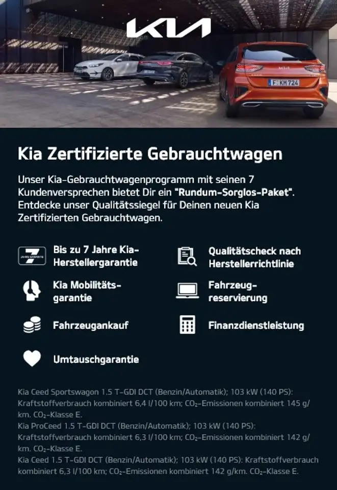 Kia XCeed 1.5 T-GDI Spirit Automatik Klima Navi — Galerie du véhicule 11