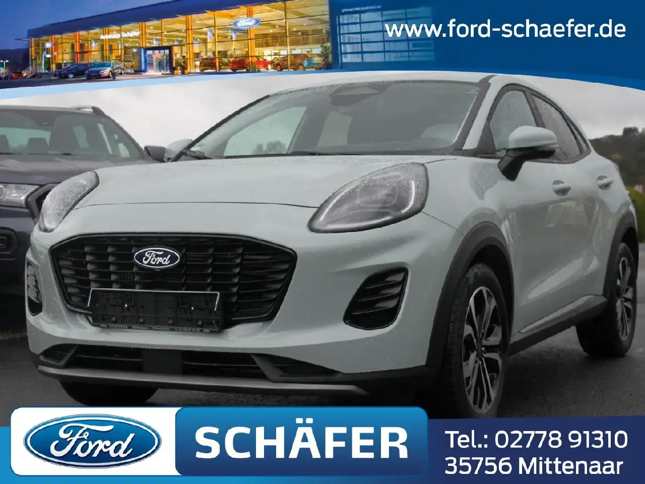Ford Puma Titanium+SHZ+LHZ+LMF+KLIMA+NAVI+DAB+BT+ — Mittenaar