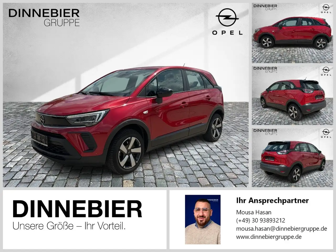 Opel Crossland 1.2 Enjoy LED+Kamera+Winterpaket — Berlin