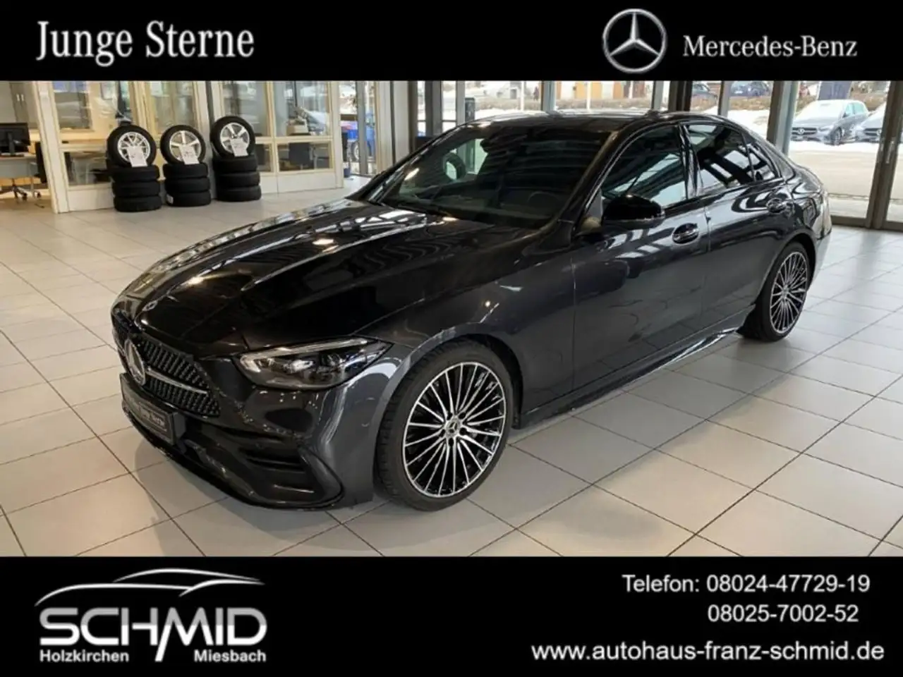Mercedes-Benz C 180 AMG Line Premium Night 19 Zoll Memory 360° — Miesbach