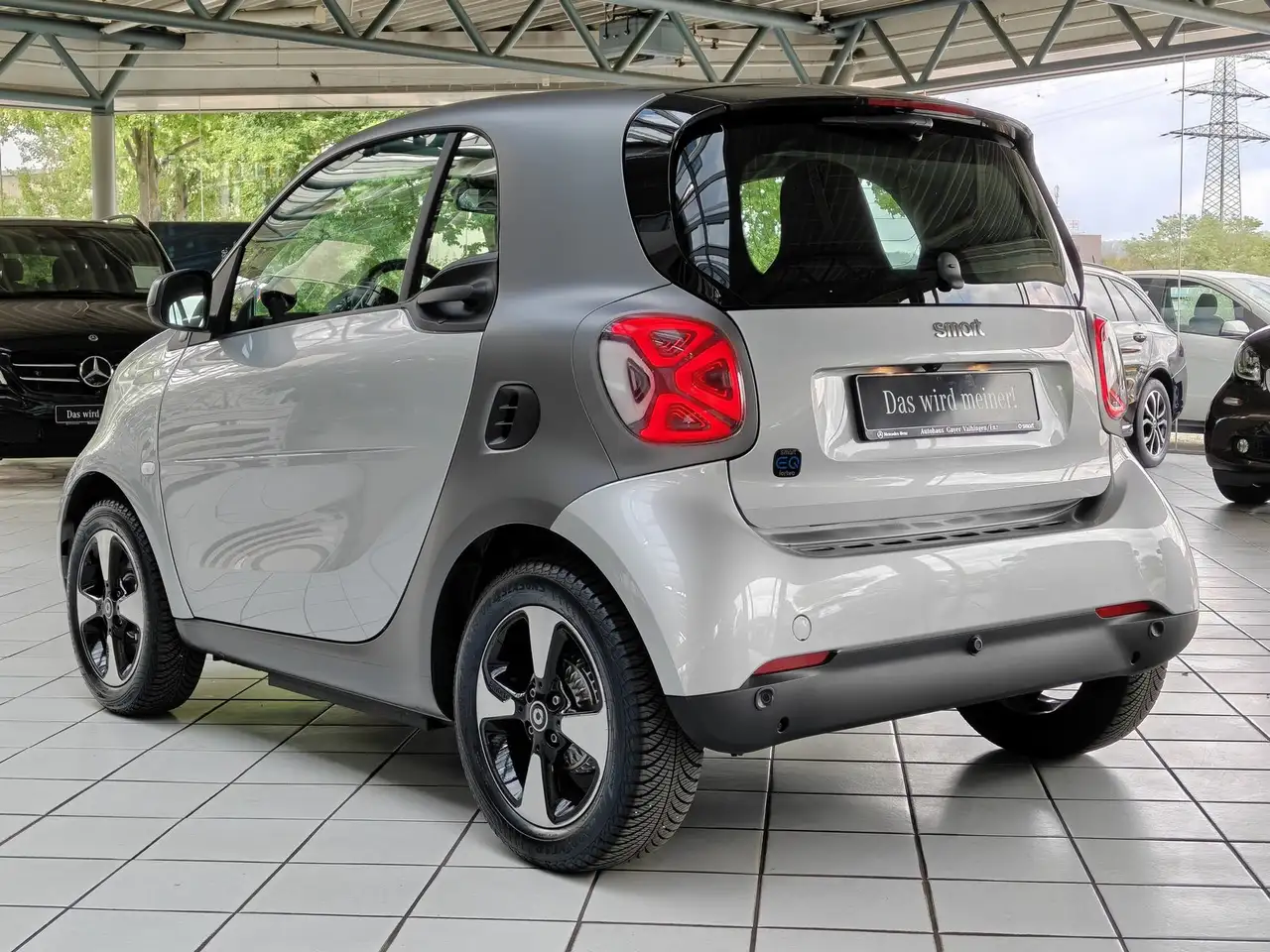 smart forTwo ForTwo EQ Coupé Passion 22KW+LED+KAM+2xKABEL+15" — Vehicle gallery 5