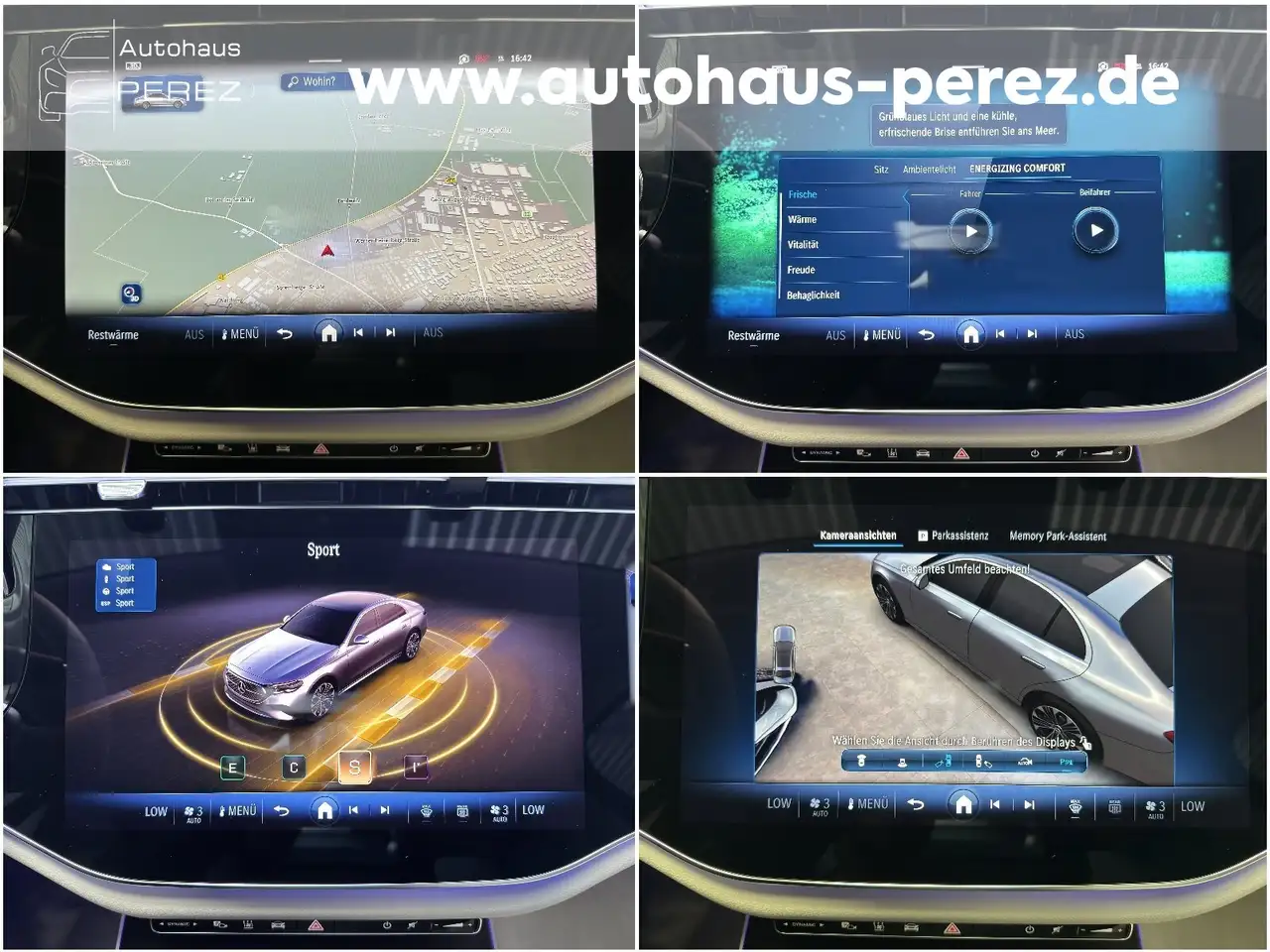 Mercedes-Benz E 450 E 450 4M EXCLUSIVE PREMIUM+SUPERSCREE-NP110.741€ — Galerie du véhicule 12