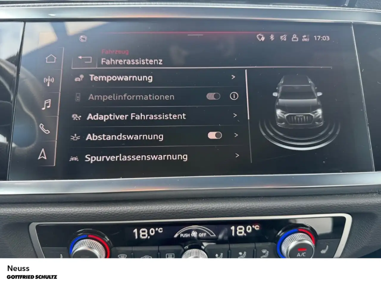 Audi Q3 S-LINE 40 TFSI NAVI SITZHEIZUNG EINPARKHILFE INTER — Galería del vehículo 18
