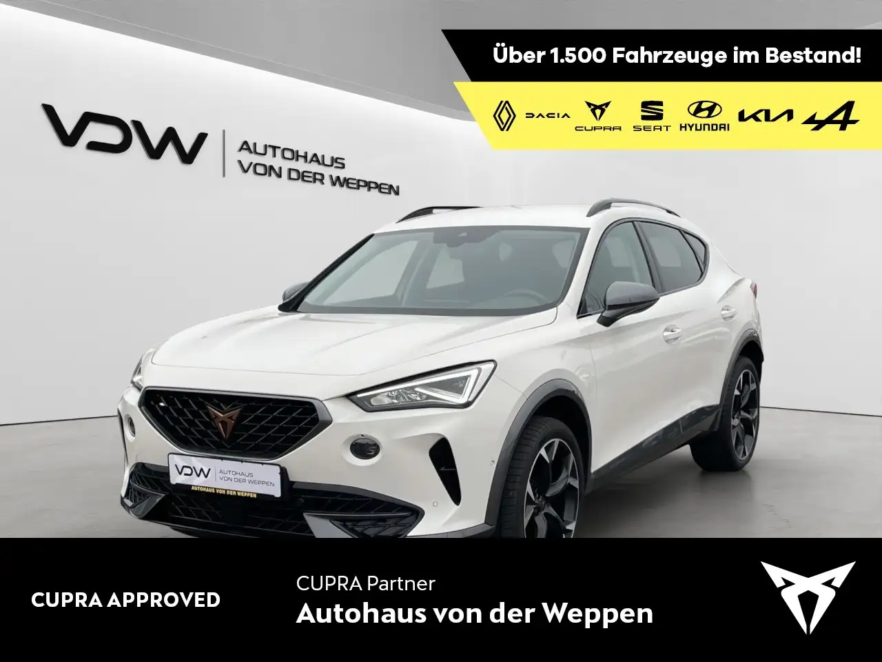 CUPRA Formentor TSI DSG Navi 5JGar ACC Kamera SHZ — Friesenheim/Oberschopfheim