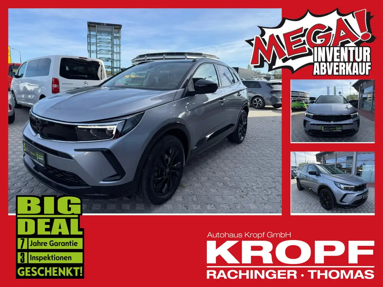 Opel Grandland 1.2 Turbo GS Line AHK+Alcantara+LED+LM — Nürnberg