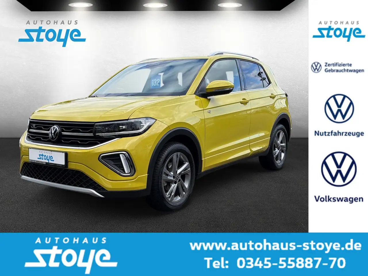 Volkswagen T-Cross R-Line TSi DSG Navi Matrix AZV R-Line — Halle