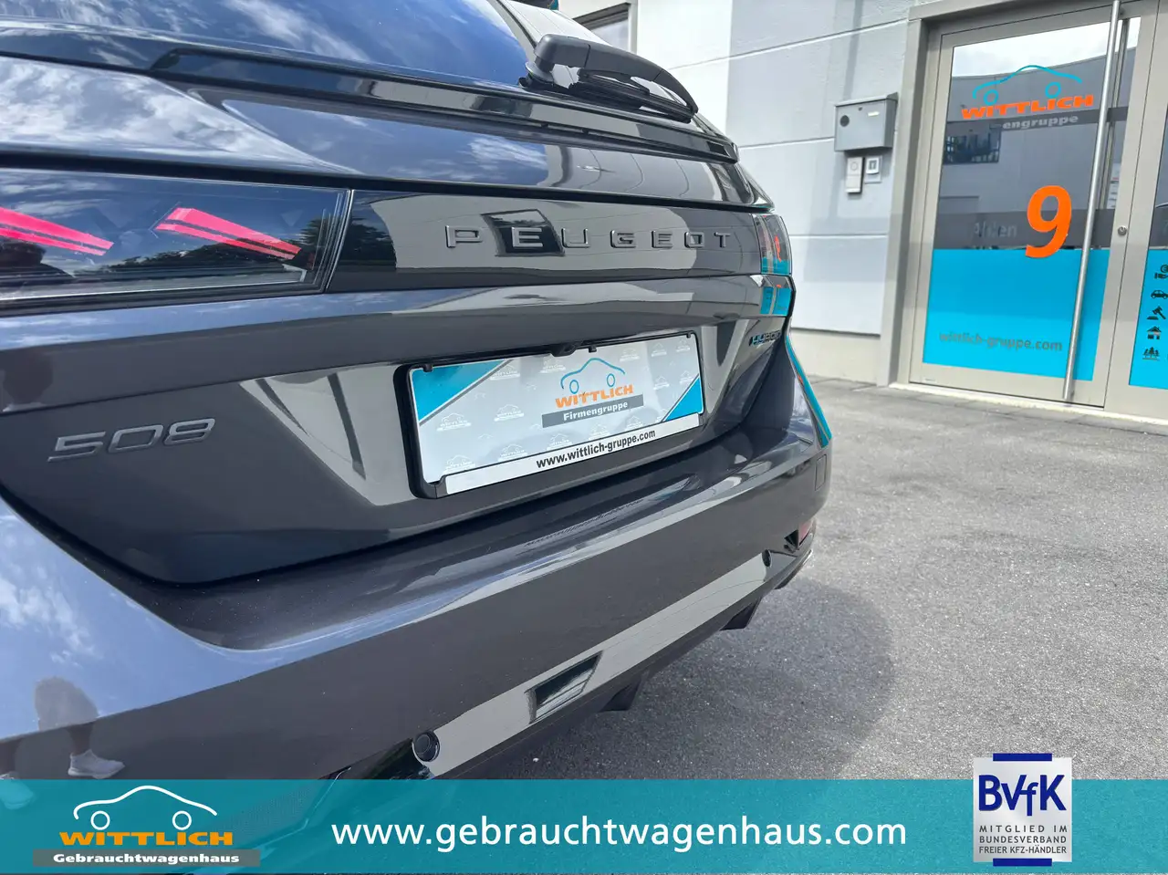 Peugeot 508 Hybrid 225 "Allure" +Garantie +Batteriezertifikat +Kamera +LED-Scheinwerfer — معرض صور السيارة 10