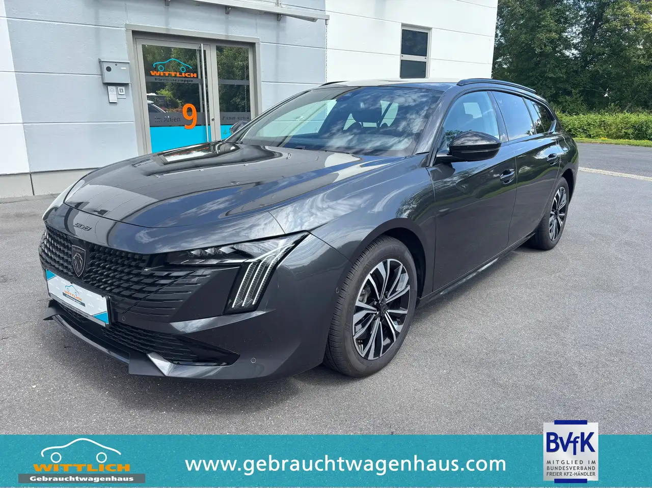 Peugeot 508 Hybrid 225 "Allure" +Garantie +Batteriezertifikat +Kamera +LED-Scheinwerfer — Dierdorf