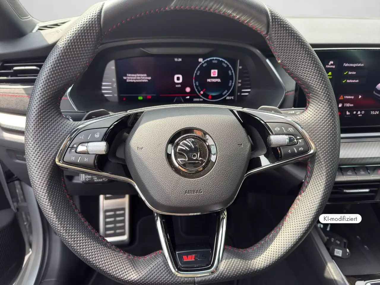 Skoda Octavia IV Combi RS 2.0 TSI DSG MATRIX PANO AHK — معرض صور السيارة 9