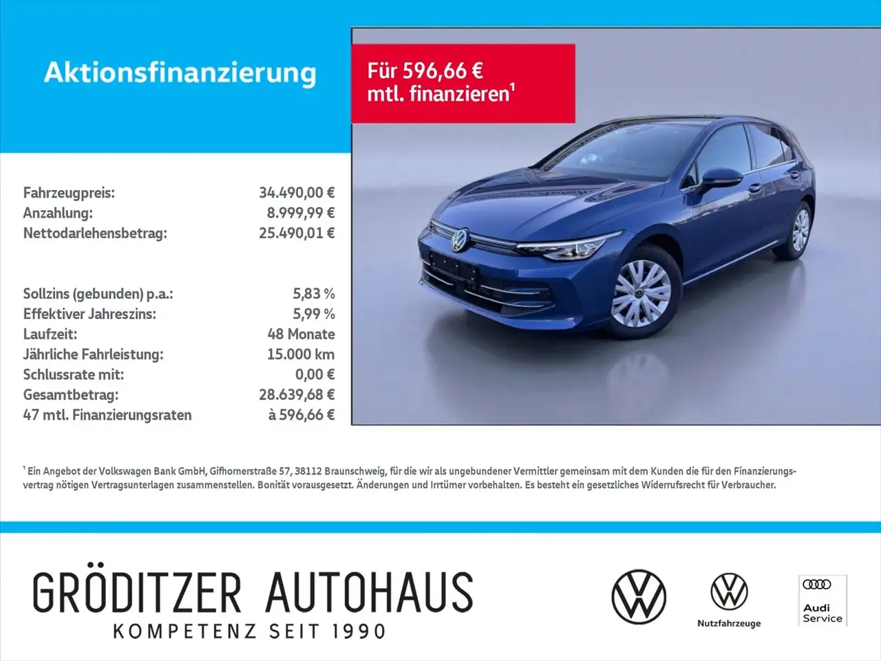 Volkswagen Golf VIII Edition 50 1.5 DSG PANO|Matrix|HUD — Gröditz
