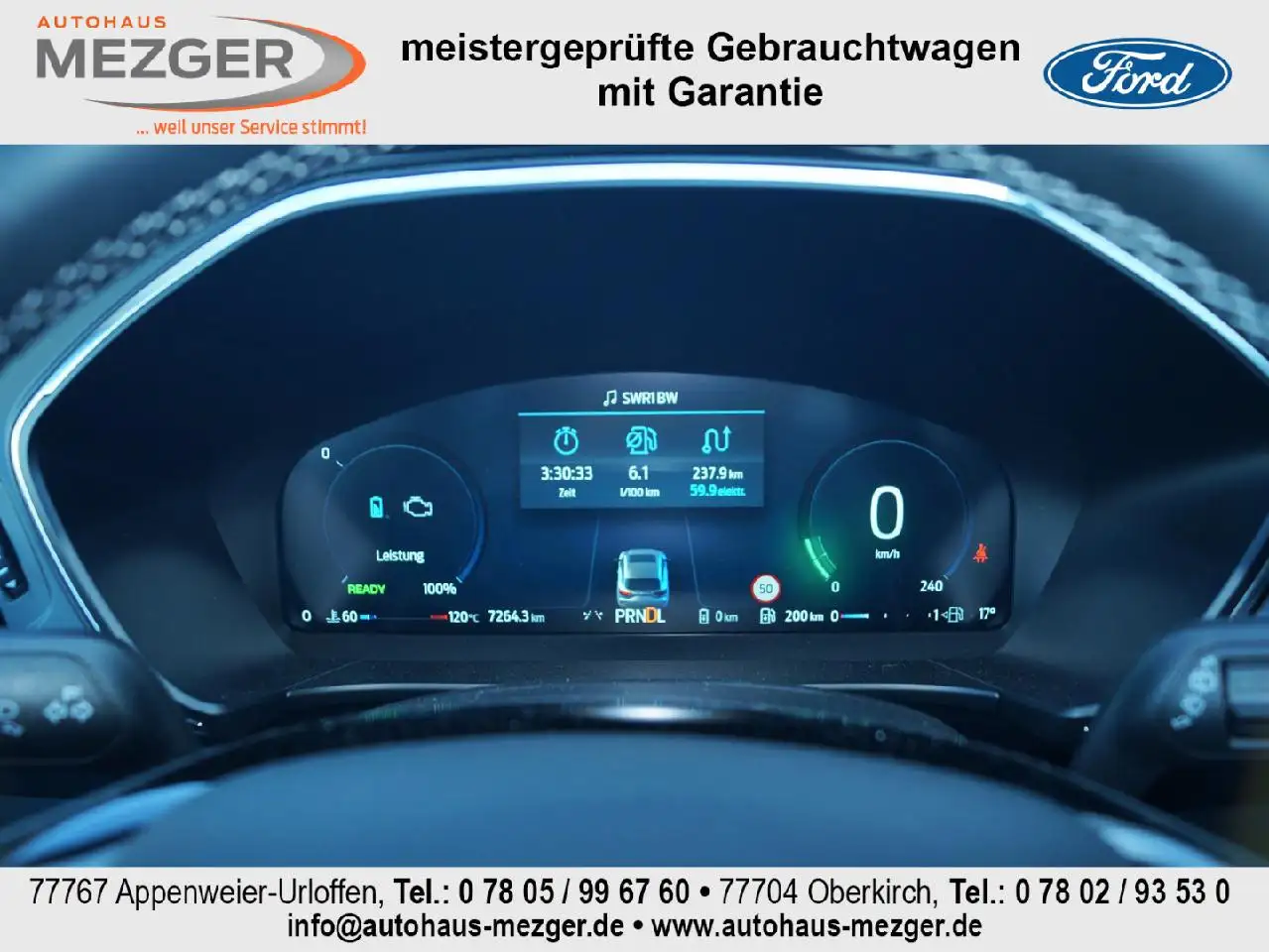 Ford Kuga Plug-In Hybrid Active X — Vehicle gallery 9