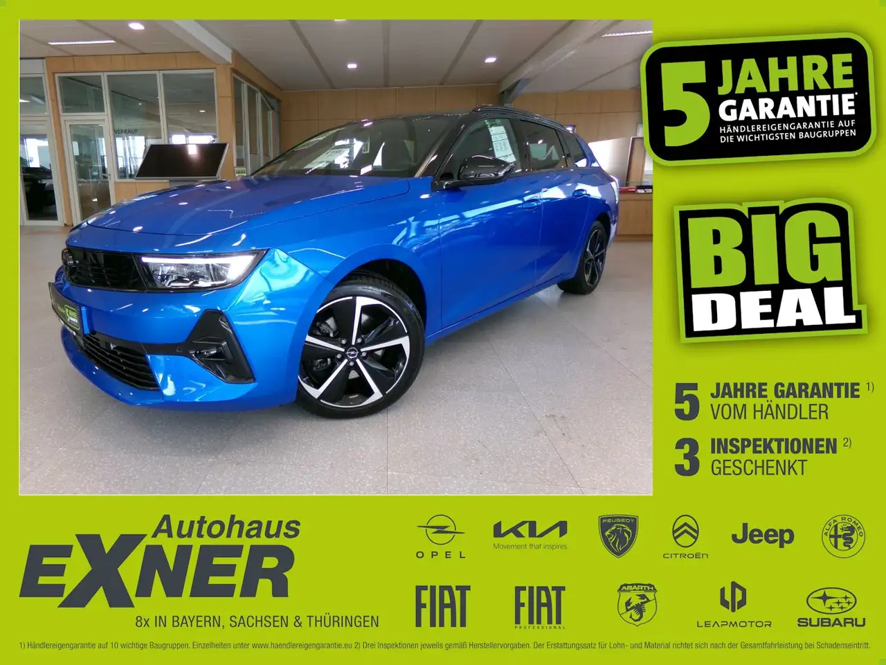 Opel Astra L Sports Tourer 1.2 Turbo GS ACC+LED+SHZ — Hof