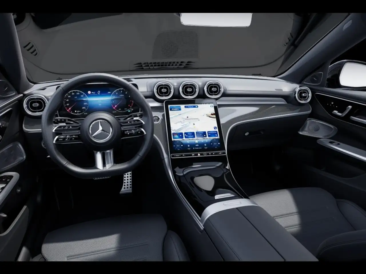 Mercedes-Benz C 300 T 4M AMG DIGITAL LIGHT HUD PANO NIGHT 360° — Galerie du véhicule 10