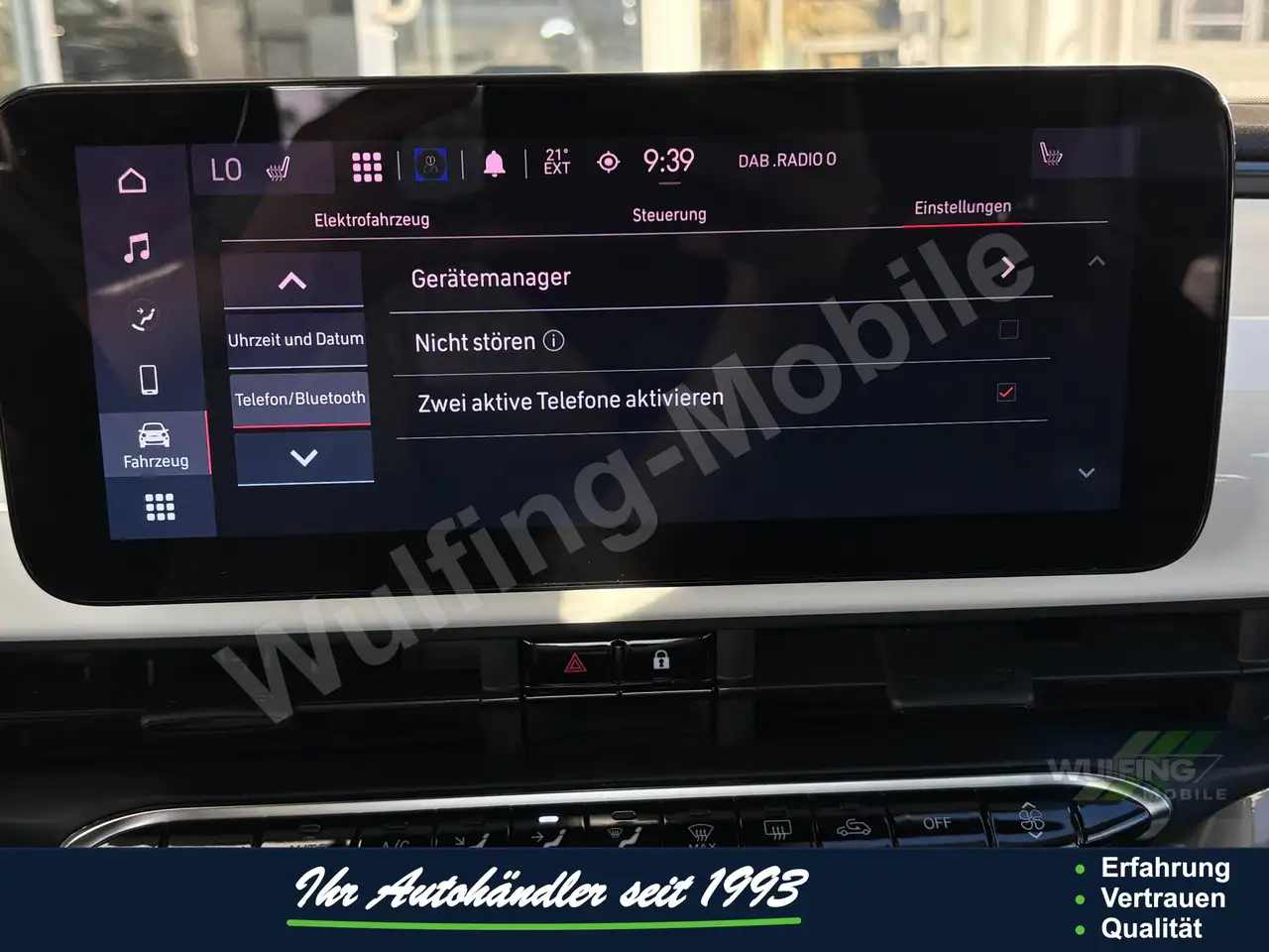 Fiat 500e Cabrio Komfort-Paket 1. Hd, — معرض صور السيارة 17