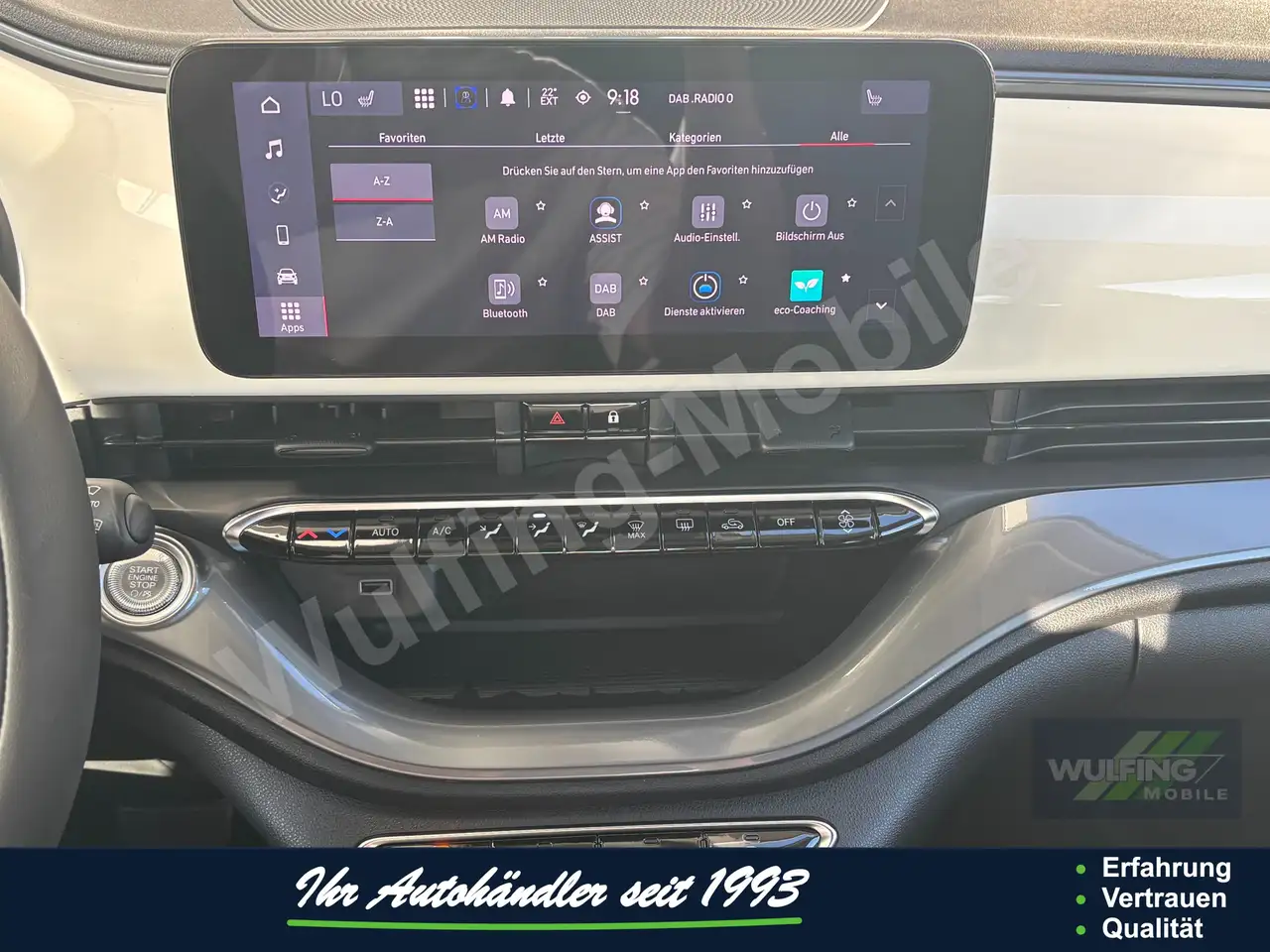 Fiat 500e Cabrio Komfort-Paket 1. Hd, — معرض صور السيارة 13