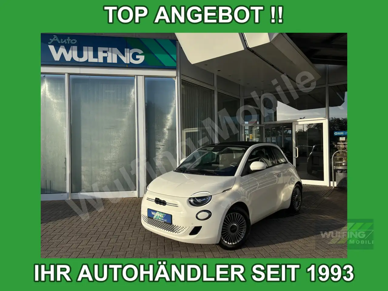 Fiat 500e Cabrio Komfort-Paket 1. Hd, — Lohne