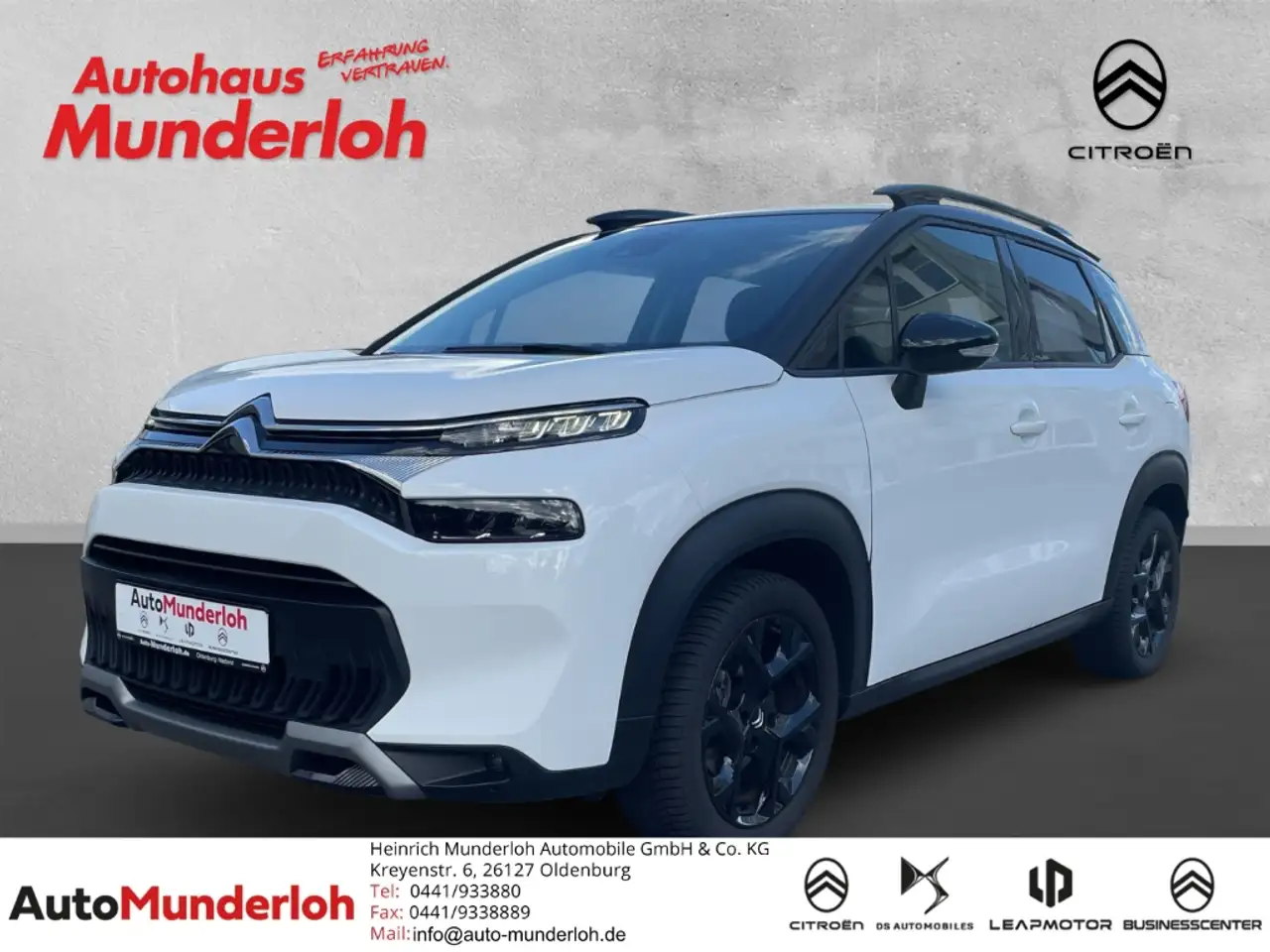 Citroen C3 Aircross PureTech 130 EAT6 S&S Shine-Pack KLIMAAUTOM.NAVI — Oldenburg