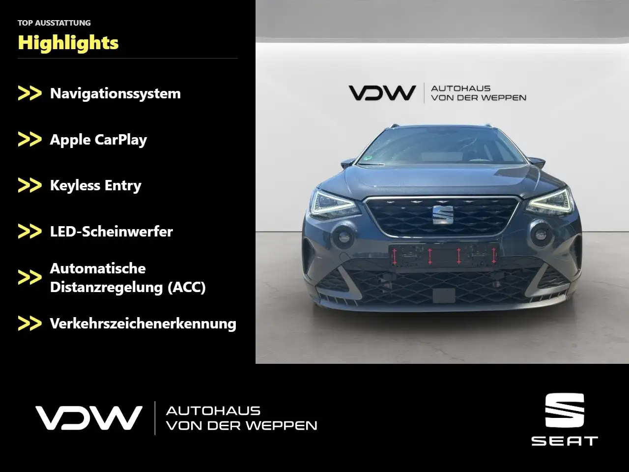 SEAT Arona FR Klima Navi Rückfahrkamera Sitzheizung — Vehicle gallery 2