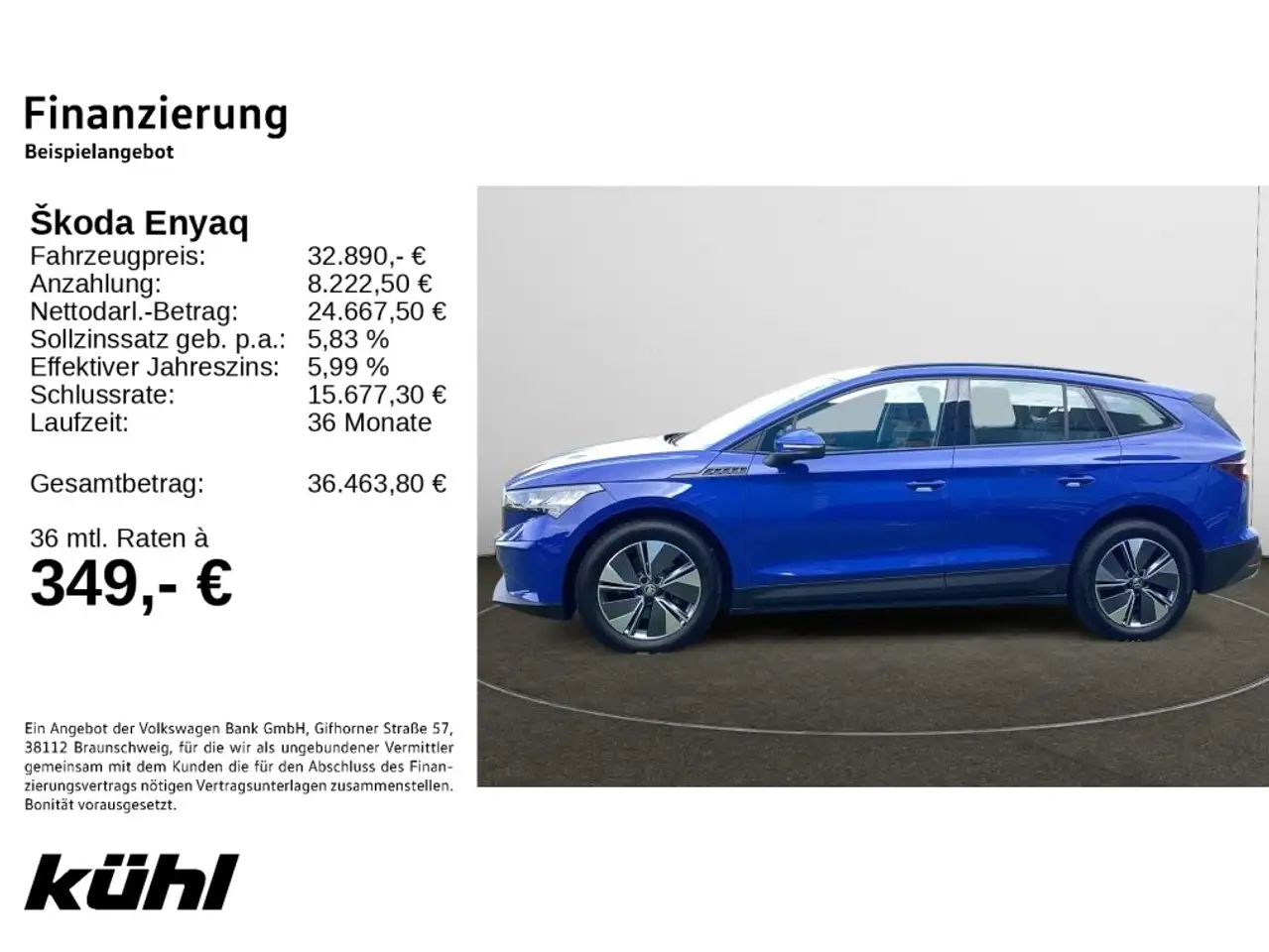 Skoda Enyaq iV60 Loft AHK,Wärmepumpe,LM19 — Galerie du véhicule 2