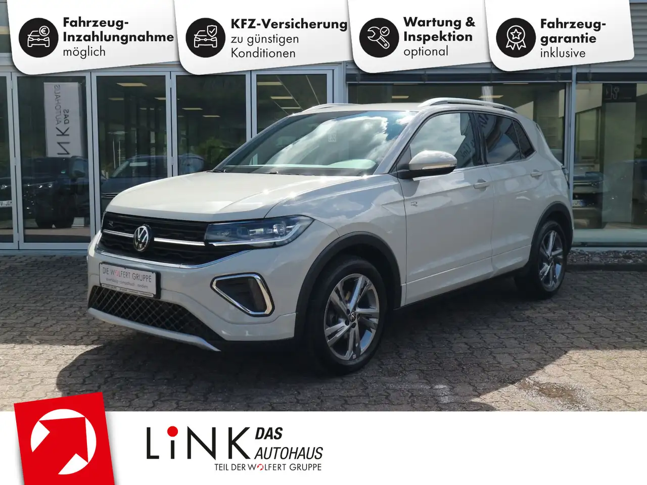 Volkswagen T-Cross R-Line 1.0 TSI DSG RFK MATRIX NAVI CARPL — Laudenbach