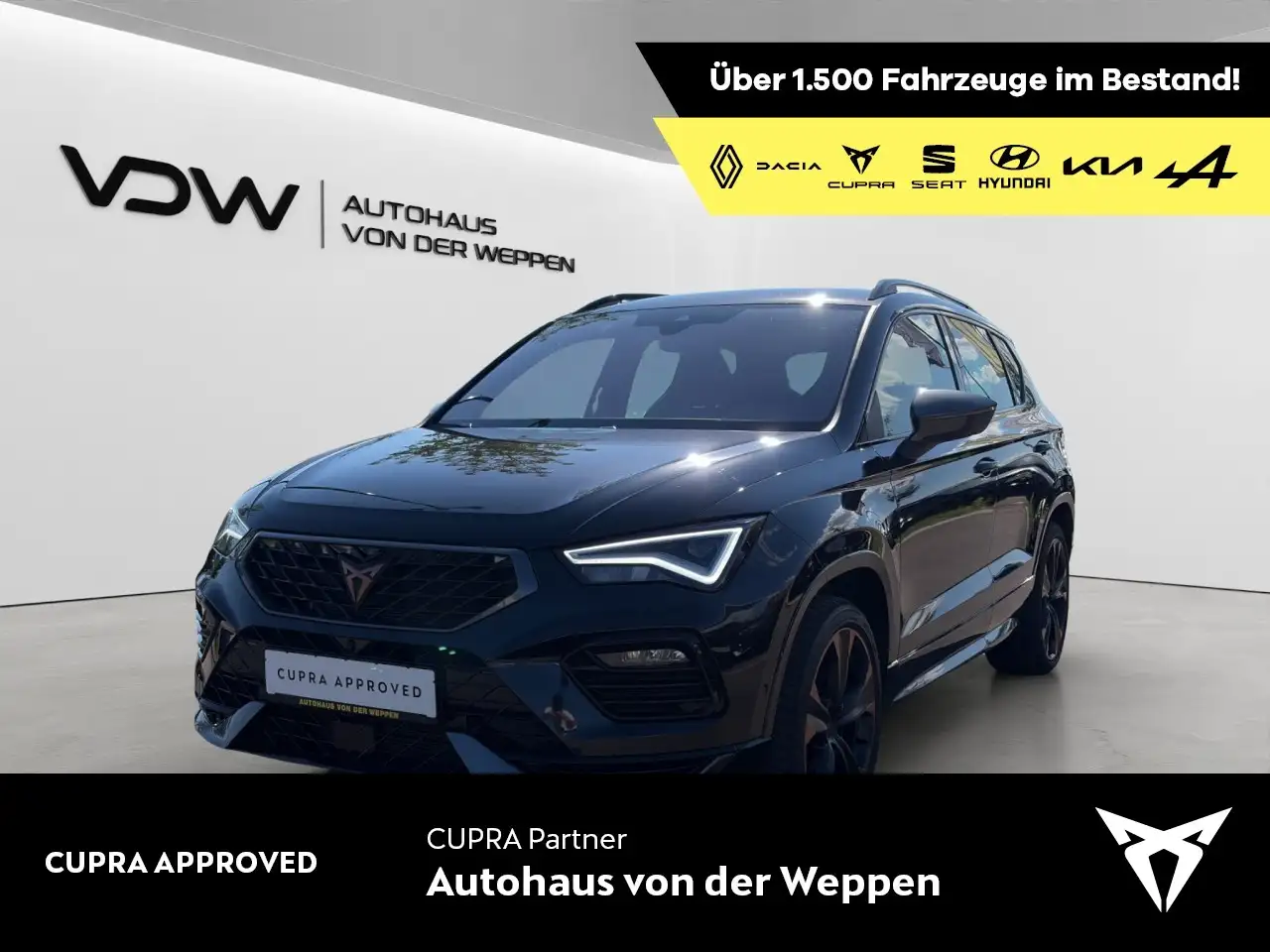 CUPRA Ateca TSI DSG VZ 4Drive 5JGar AHK Beats TopView — Friesenheim/Oberschopfheim