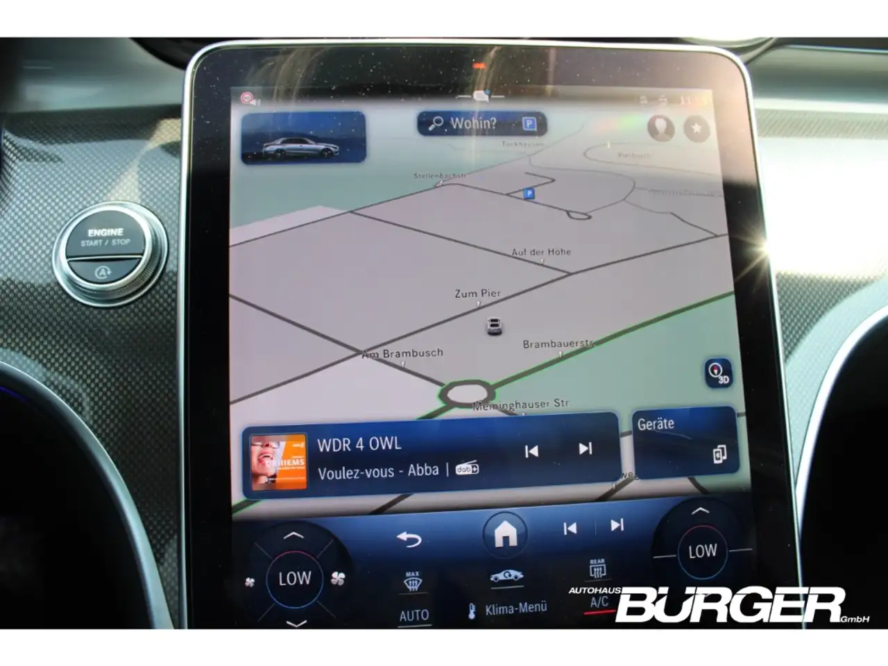 Mercedes-Benz C 200 AMG Pano Digital Light Navi 360°ACC Night Paket Ke — معرض صور السيارة 20