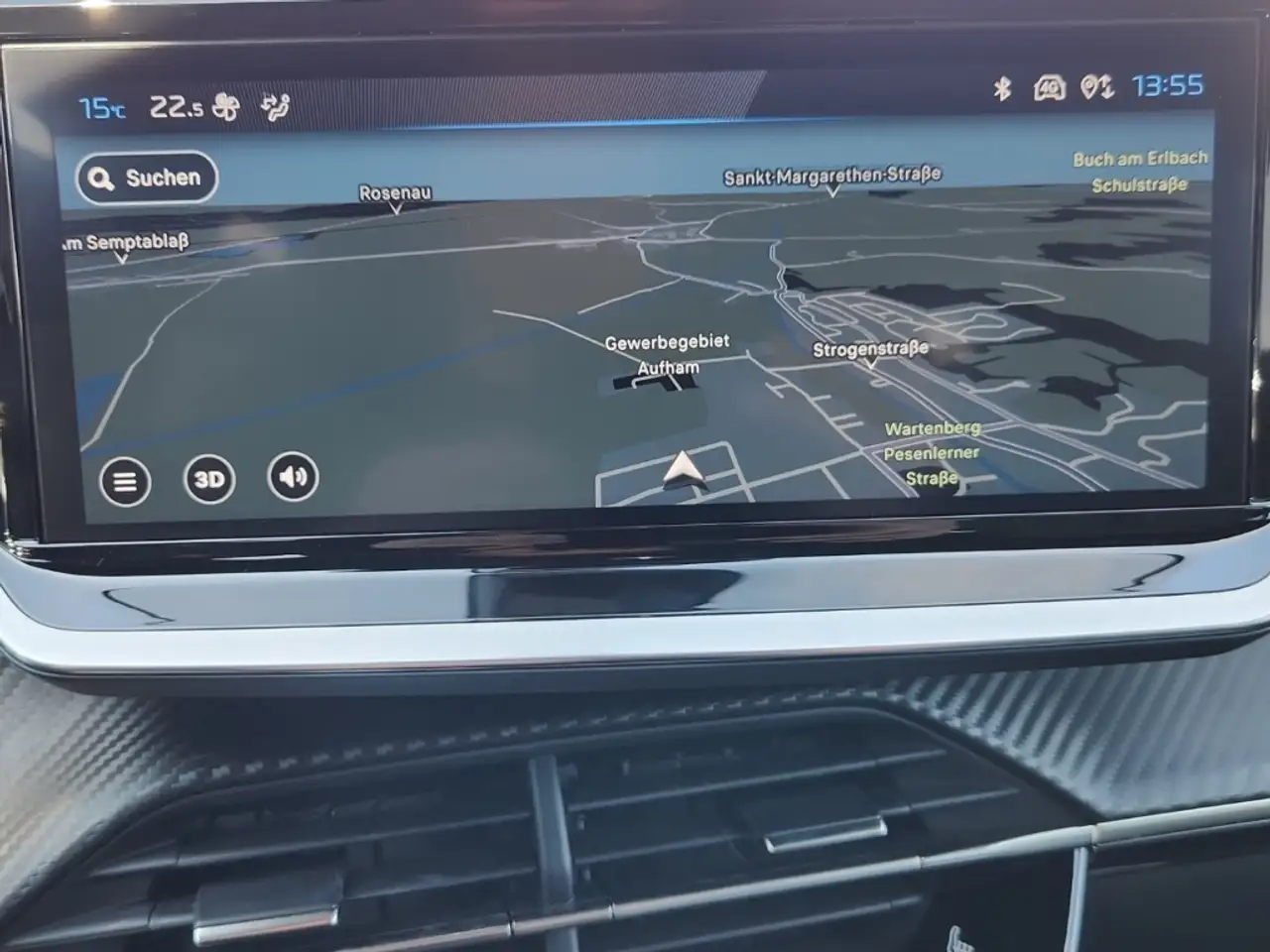 Peugeot 2008 Allure 130 EAT LED ACC Apple CarPlay Android Auto — معرض صور السيارة 17