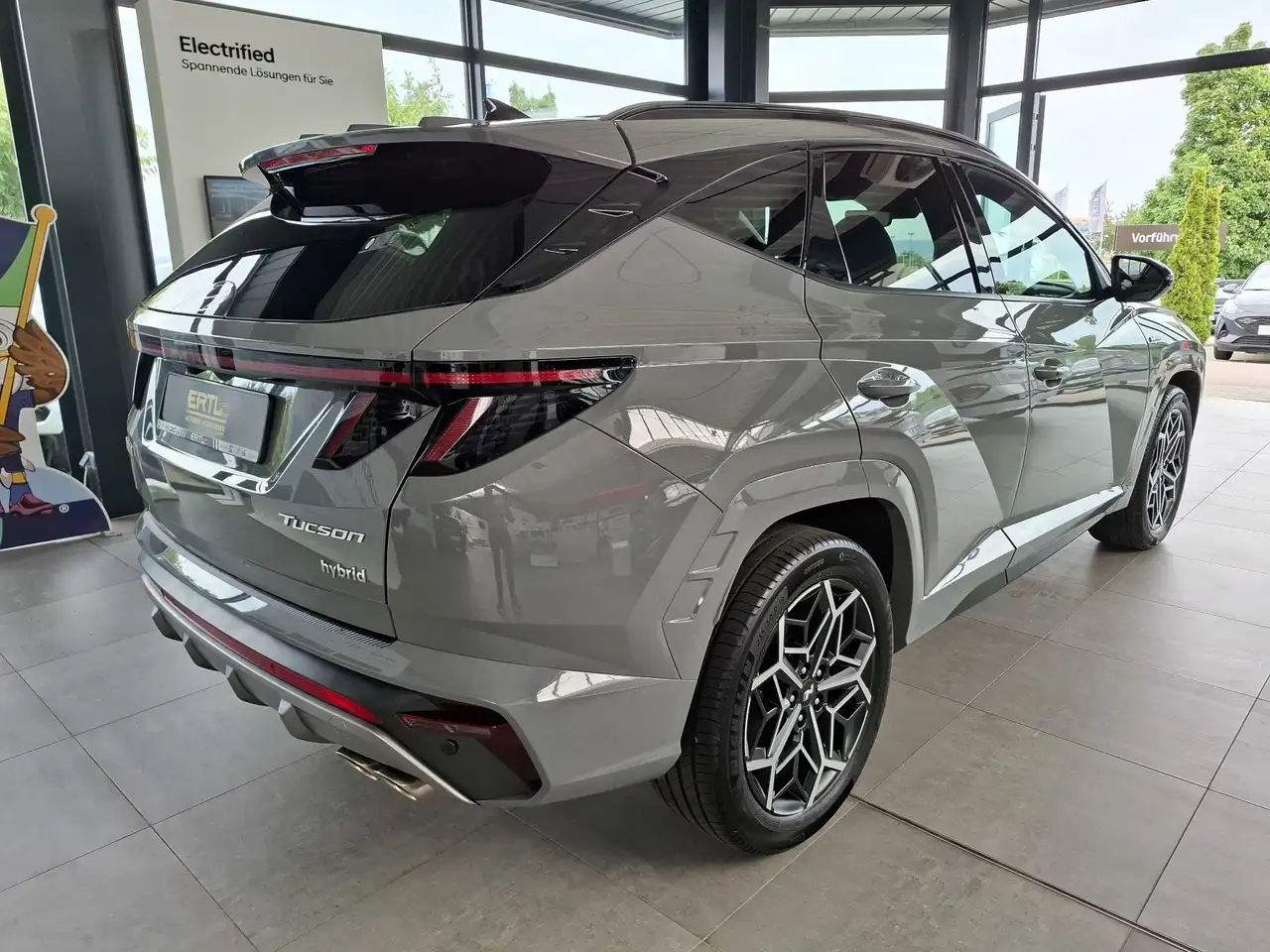 Hyundai TUCSON Hybrid 1.6 T-GDi 230 PS 6-AT 2WD N LINE — معرض صور السيارة 5