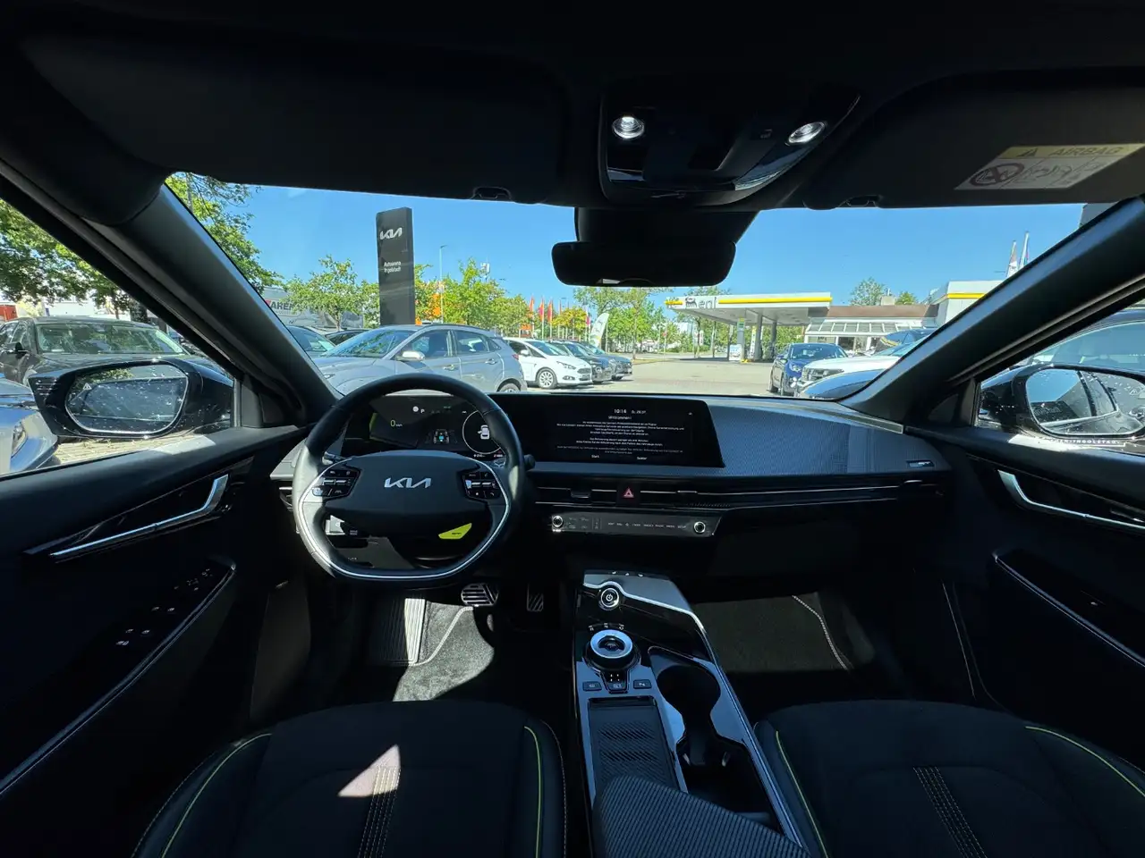 Kia EV6 Elektro 77 GT 2xKlima 360 4xSHZ ACC AUT HUD — معرض صور السيارة 11