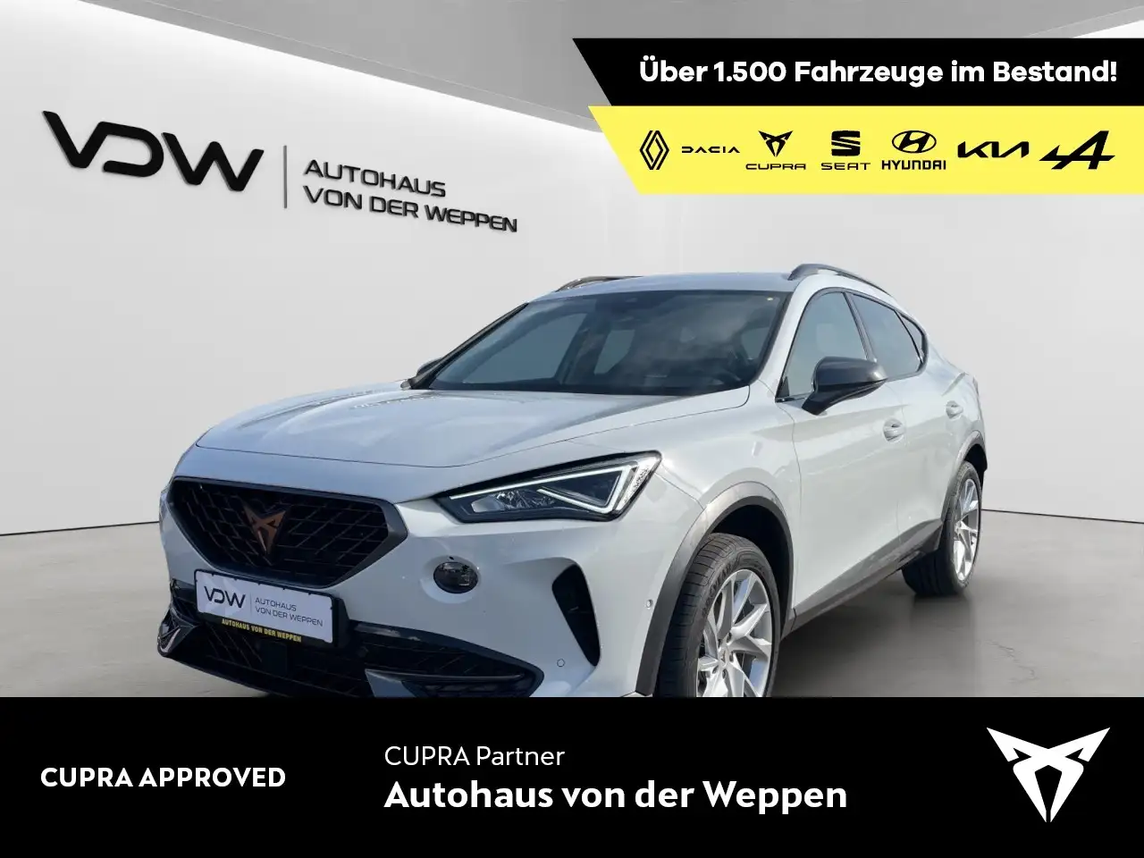 CUPRA Formentor TSI DSG ACC 5JGar eHeck SHZ Memory — Friesenheim/Oberschopfheim
