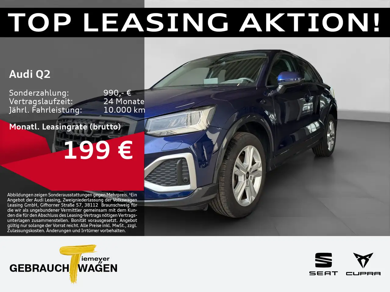 Audi Q2 30 TFSI ADVANCED ASSIST KAMERA LM17 — Hemer