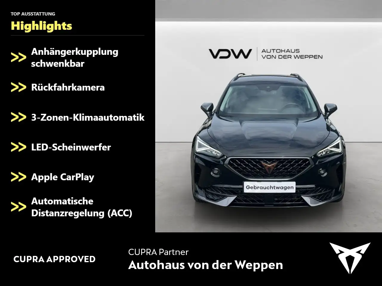 CUPRA Formentor TSI DSG Navi 5JGar AHK Kamera SHZ — معرض صور السيارة 2