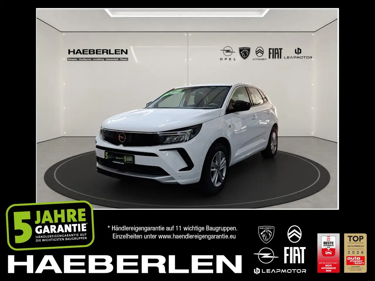 Opel Grandland 1.2 Turbo Enjoy LED+LM+PDC+Facelift — Kempten