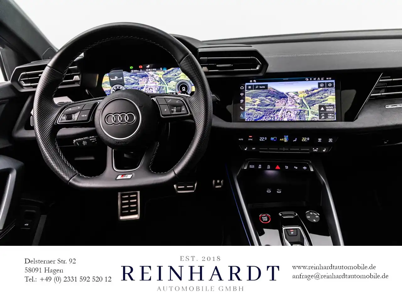 Audi S3 SPORTBACK BLACK MATRIX/ACC/PANO/SONOS/S-SITZE — Galerie du véhicule 22