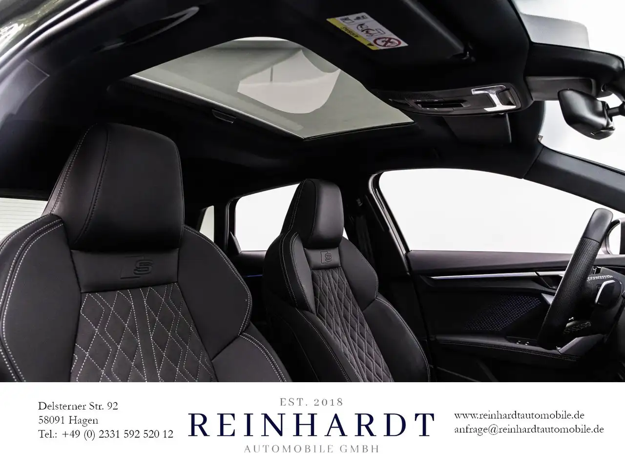 Audi S3 SPORTBACK BLACK MATRIX/ACC/PANO/SONOS/S-SITZE — Galerie du véhicule 23