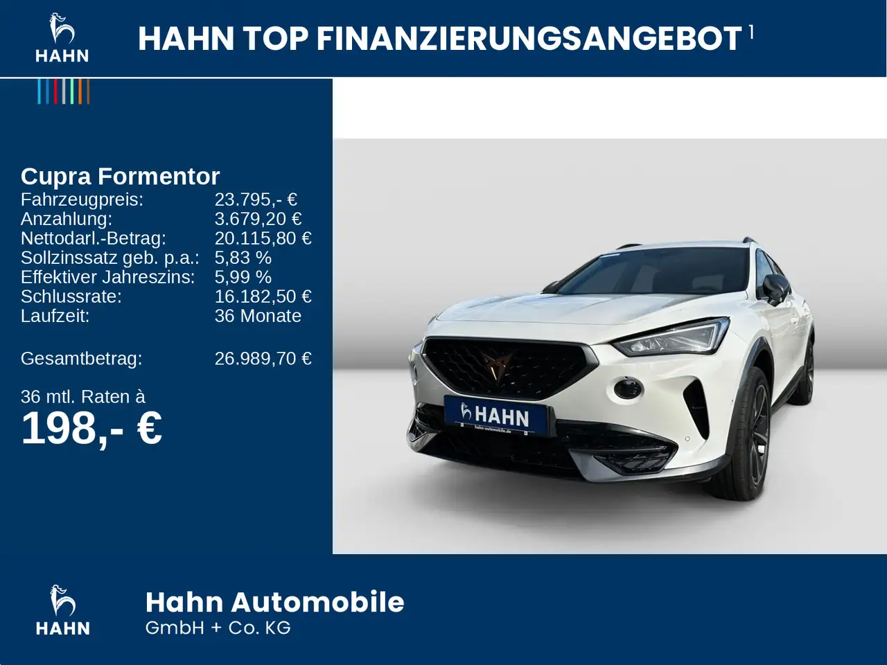 CUPRA Formentor 1.5TSI DSG LED ACC APP Sitzh Parklenk — معرض صور السيارة 2