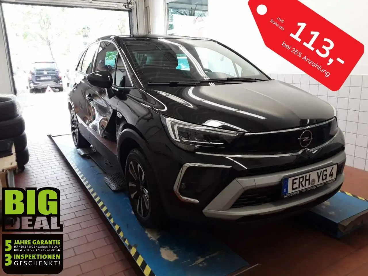 Opel Crossland 1.2 Elegance LED/Navi/SHZ/LHZ/Kamera — Chemnitz