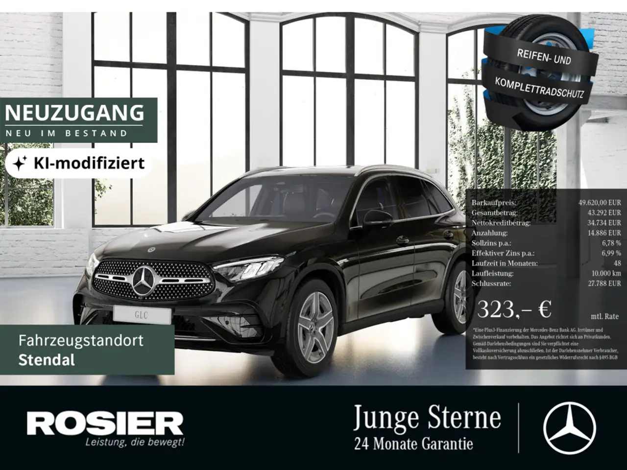 Mercedes-Benz GLC 200 4M AMG Sport Advanced+ HUD LED 360° — Stendal