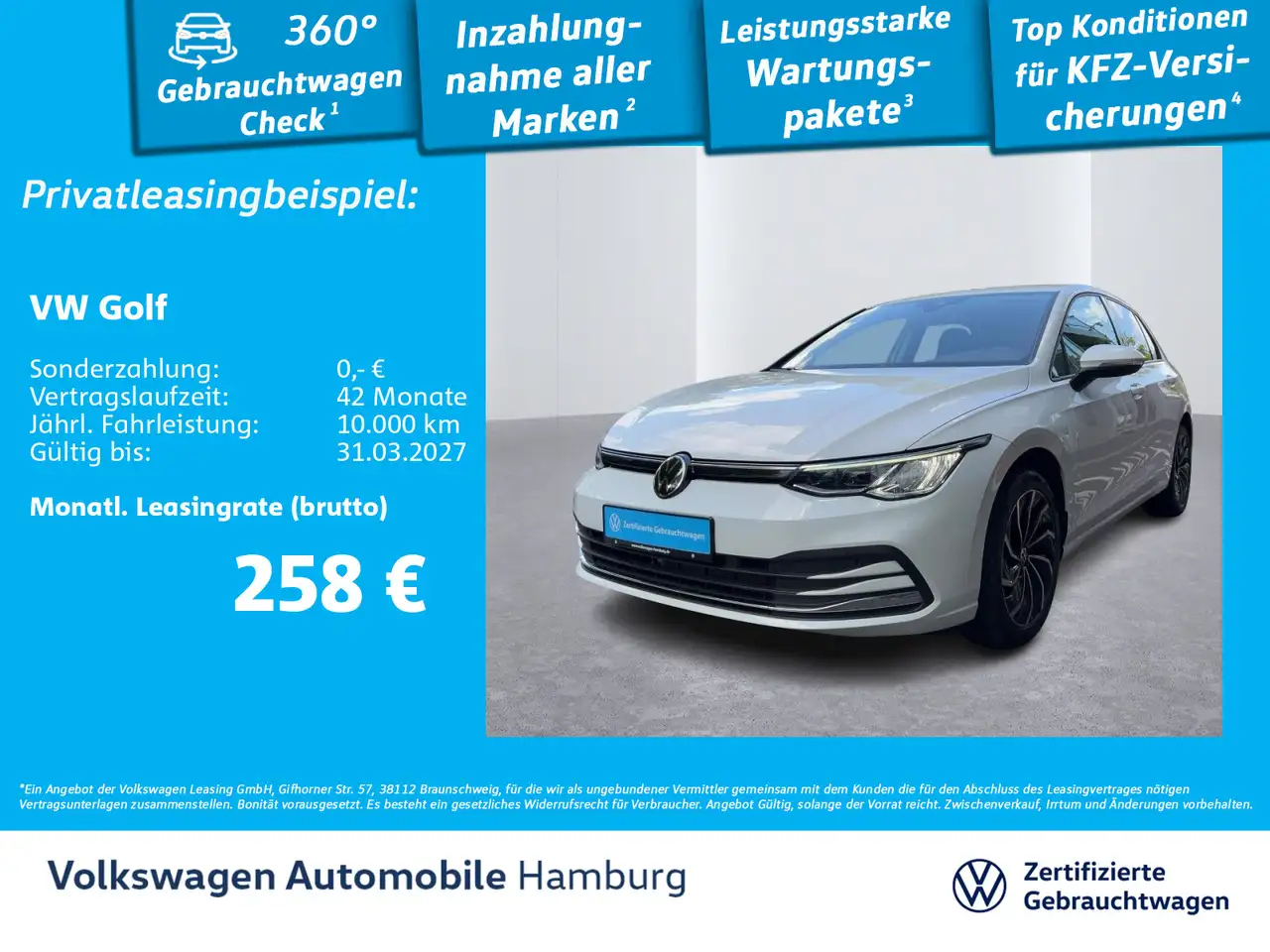 Volkswagen Golf Move VIII 1.0 eTSI DSG Sitzheizung CarPlay — Vehicle gallery 2