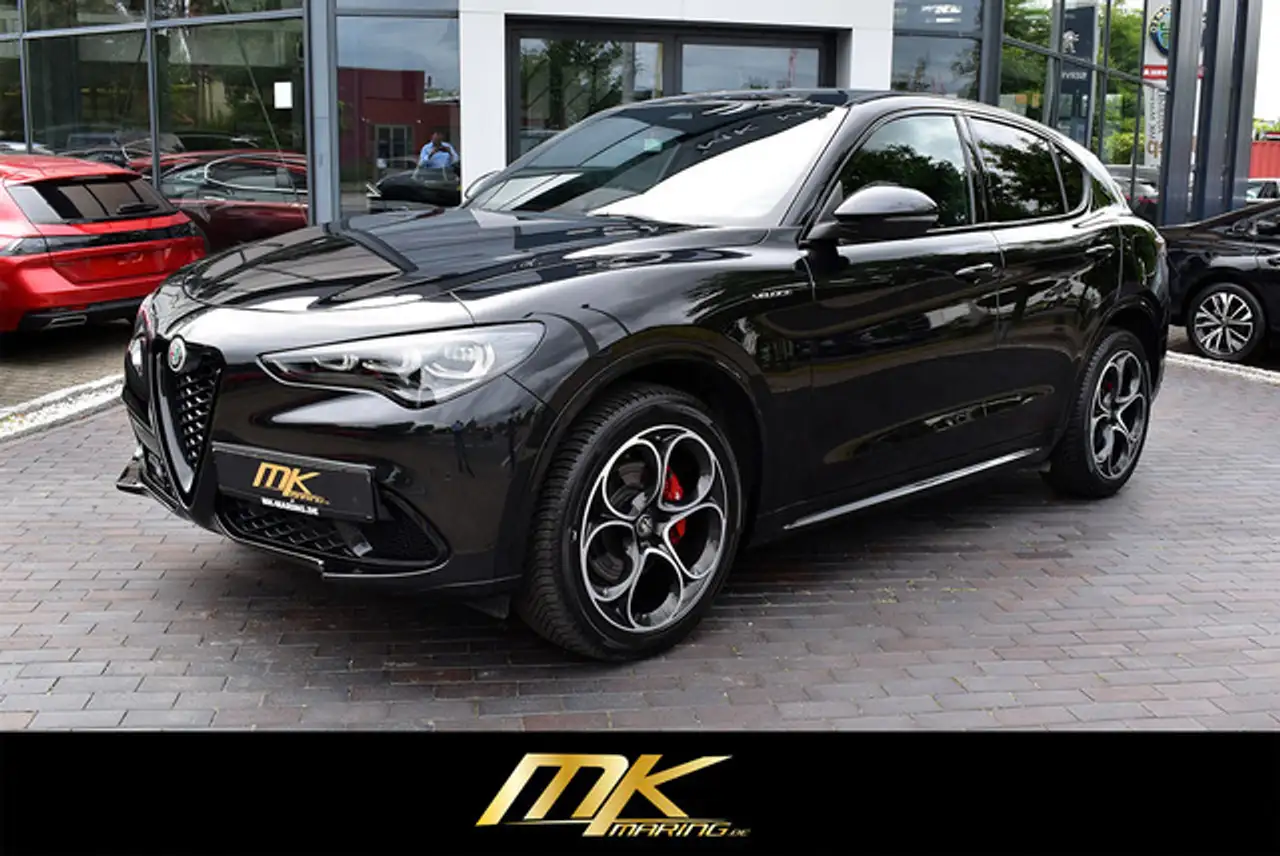 Alfa Romeo Stelvio 2.0 TURBO*VELOCE*WENIG KM*MATRIX*BLACK* — معرض صور السيارة 3