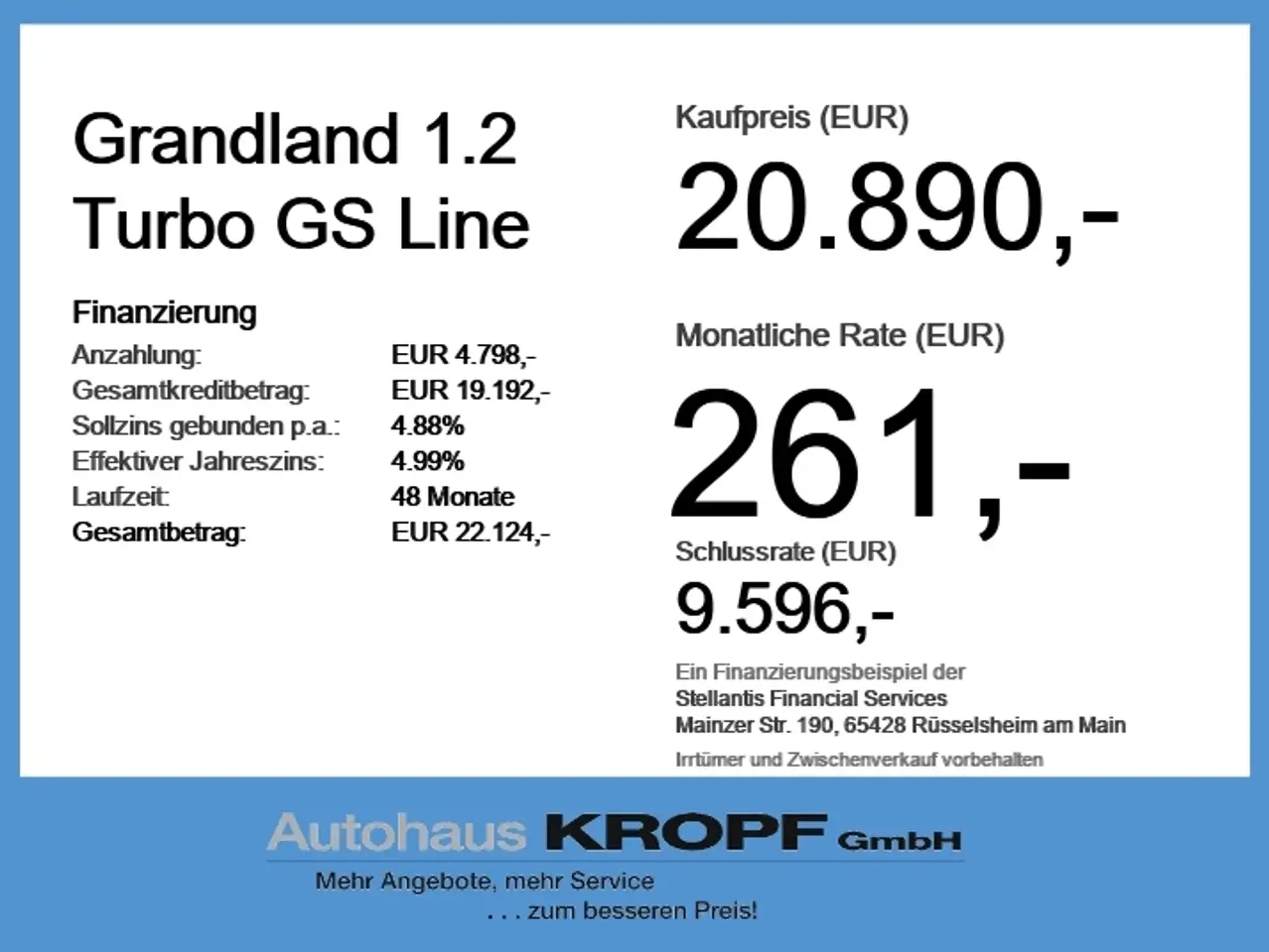 Opel Grandland 1.2 Turbo GS Line LED+SHZ+2xKlima+360 — Galerie du véhicule 6