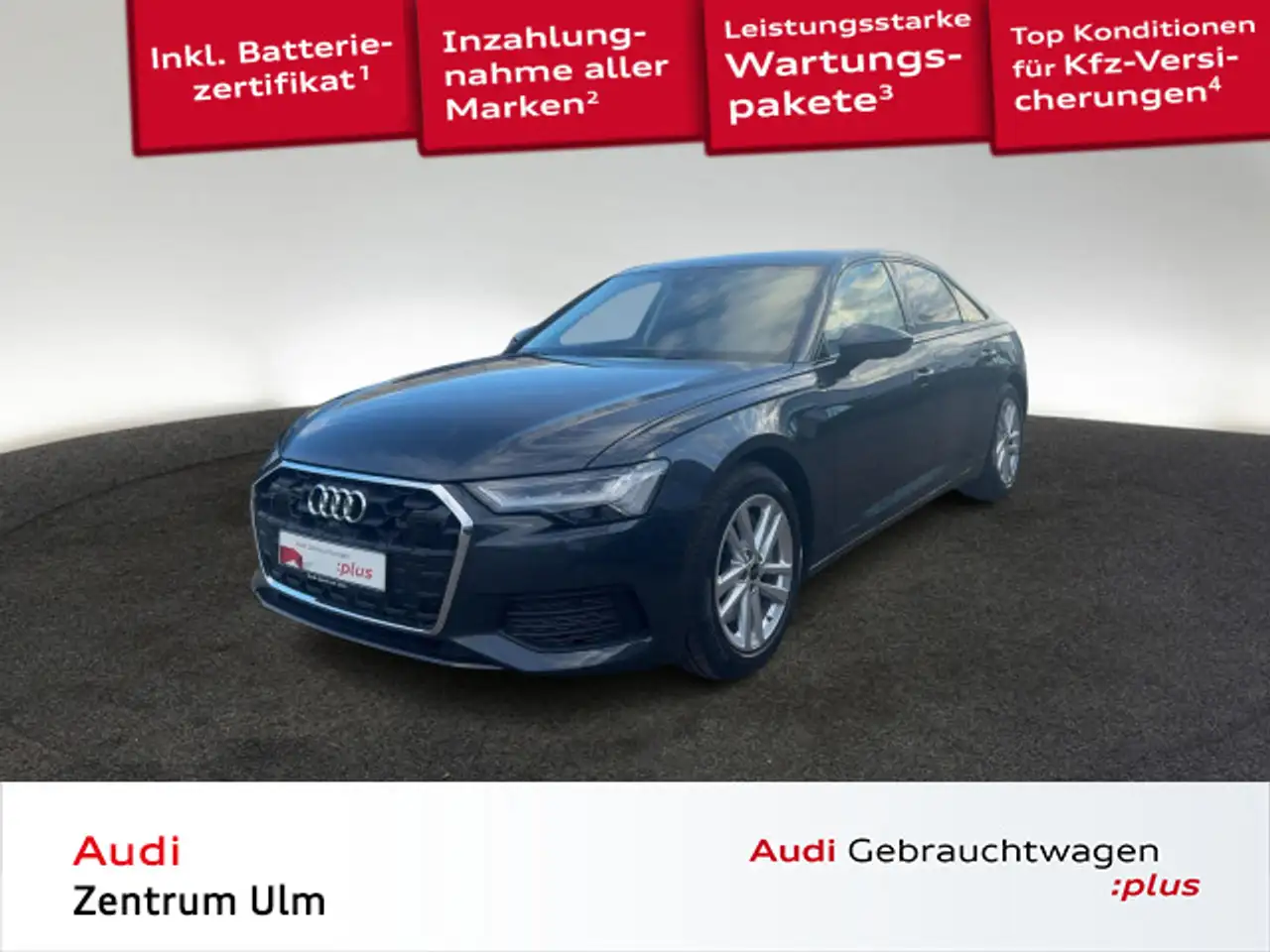 Audi A6 Lim 50 TFSI e qu B&O HuD MASSAGE NACHTSICHT — Ulm