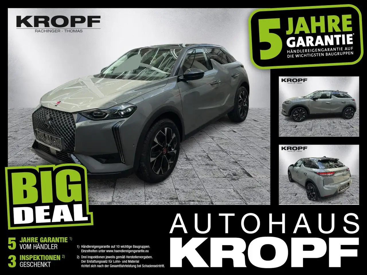 DS Automobiles DS 3 1.2 PureTech 130 Performance Line + Navi+LM — Nürnberg