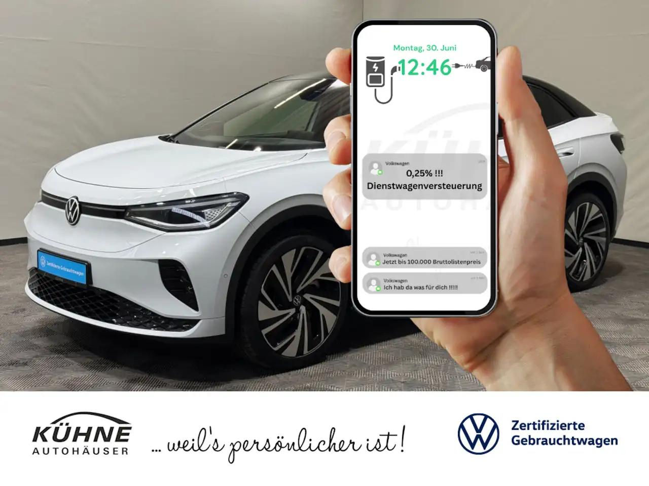 Volkswagen ID.5 GTX | MATRIX NAVI PANO HUD 360°KAMERA AHK — Herzberg