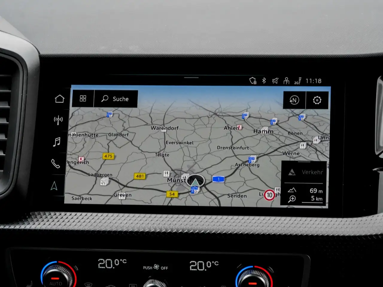 Audi A1 Sportback advanced 25 TFSI Nav+ LED ACC SHZ Aud... — معرض صور السيارة 7