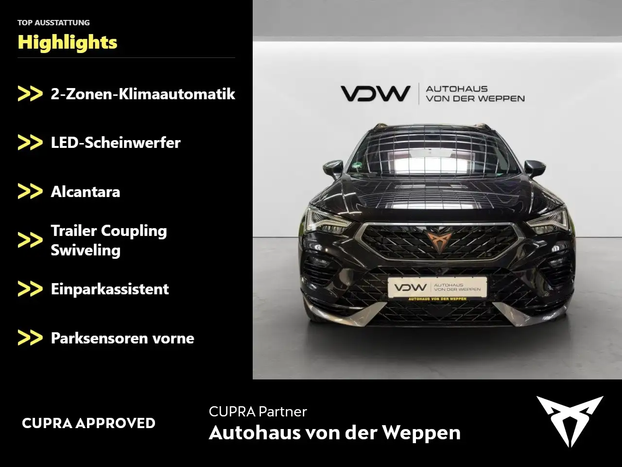 CUPRA Ateca VZ 4Drive/SHZ/360-Grad/El.Heckklappe/Beats Klima — Galerie du véhicule 2