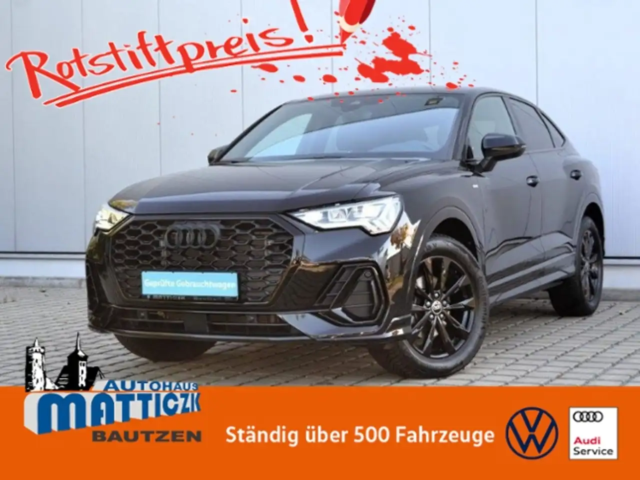 Audi Q3 Sportback 35 TFSI S line OPTIK-SCHWARZ/NAVI/BUSIN — Bautzen