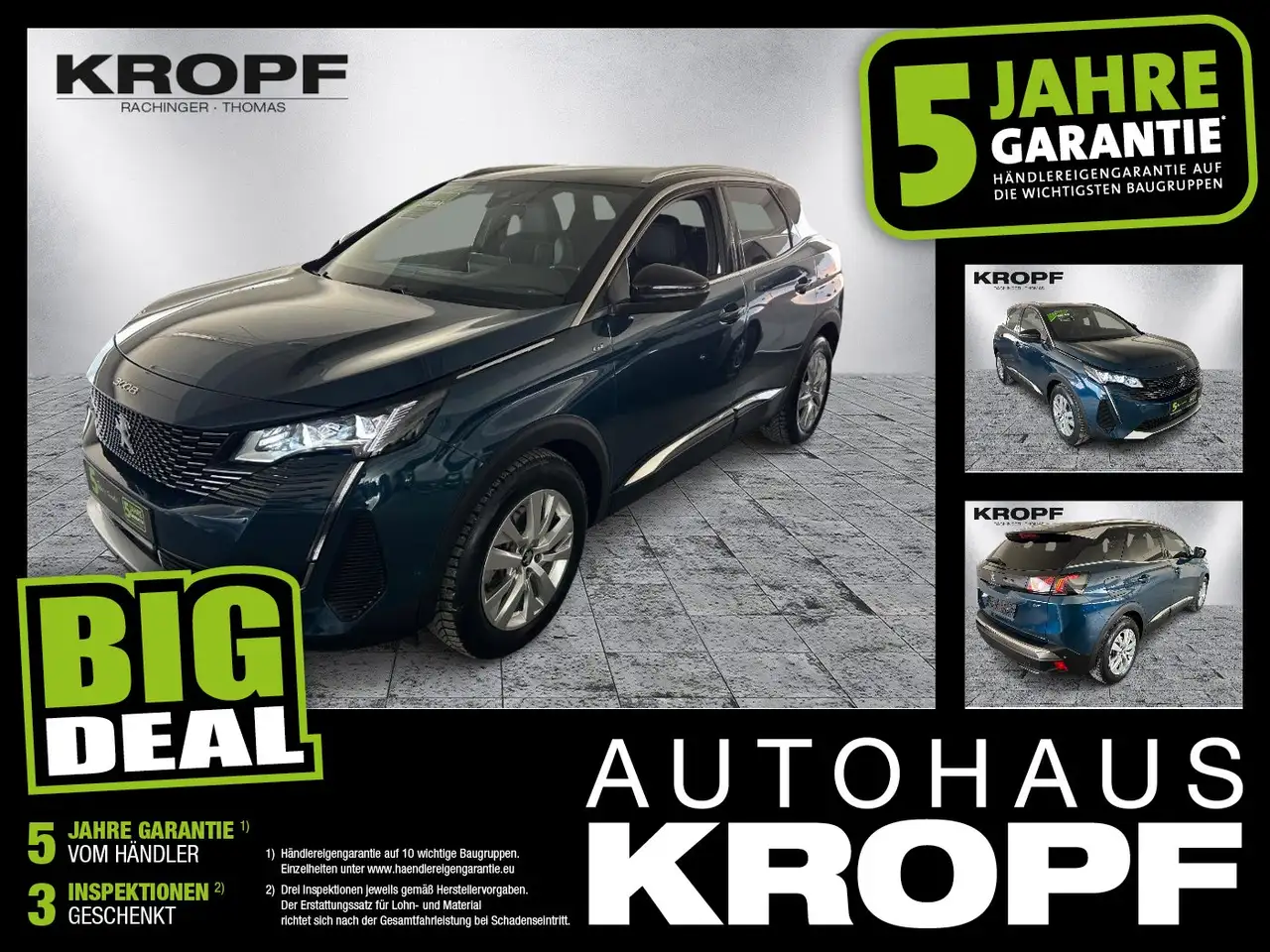 Peugeot 3008 1.2 PureTech 130 GT ACC+LED+Navi+SHZ+Kam. — Nürnberg
