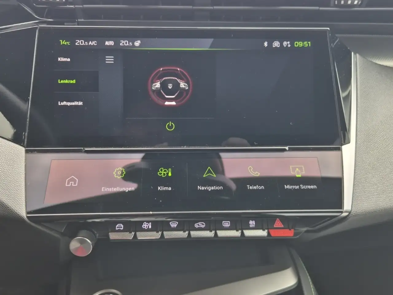 Peugeot 408 GT PT 130 EAT8 Navi LED ACC El. Heckklappe CarPlay — معرض صور السيارة 16