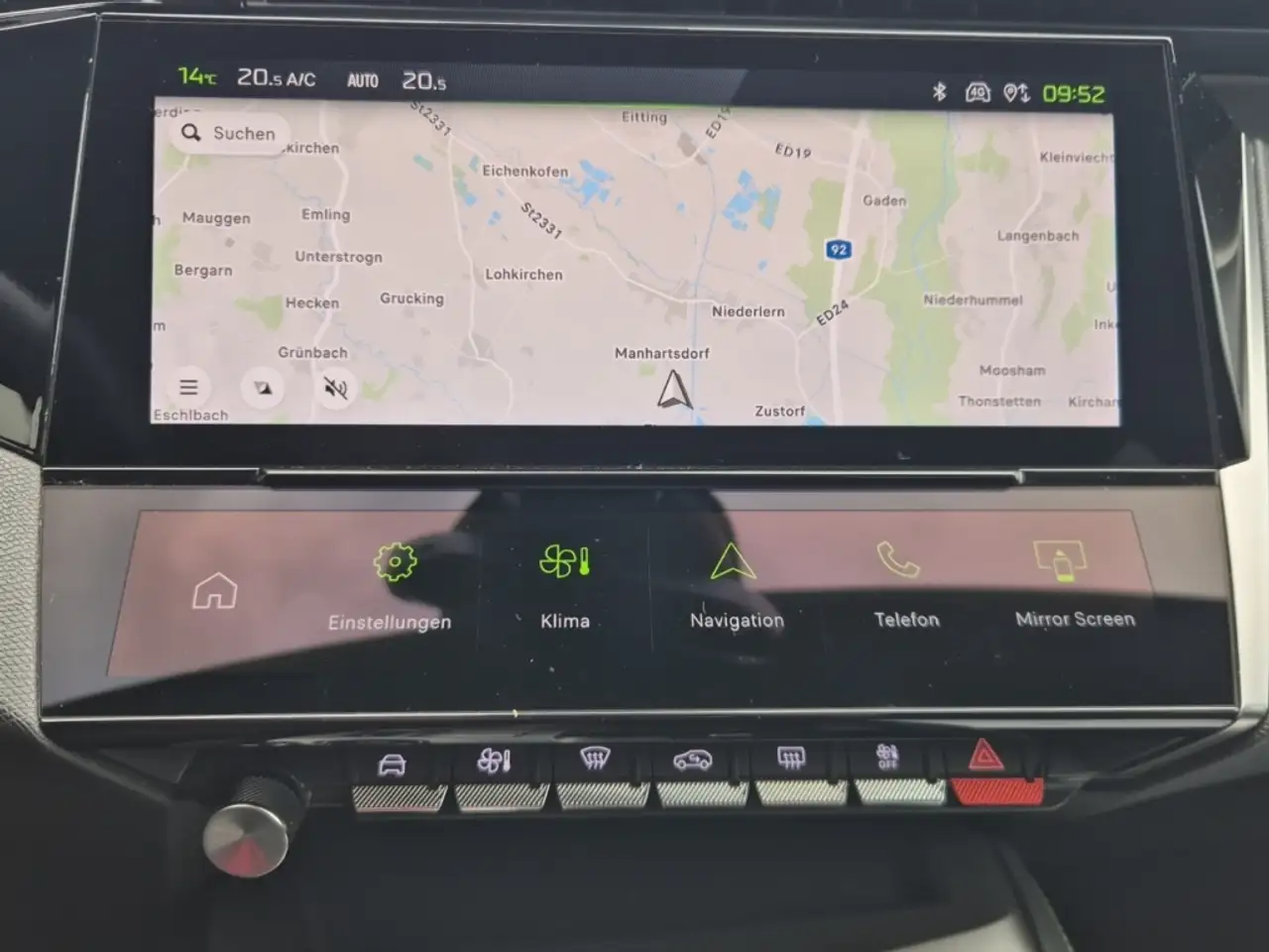 Peugeot 408 GT PT 130 EAT8 Navi LED ACC El. Heckklappe CarPlay — معرض صور السيارة 17
